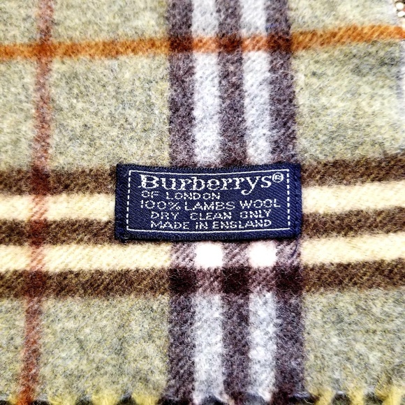 SOLD Burberrys  Long Scarf (Vintage) - Picture 2 of 5